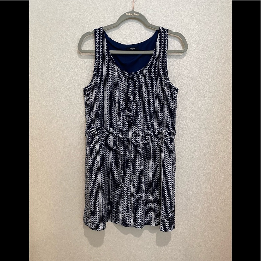 Madewell Silk Paperbag Tank Dress Size: 8